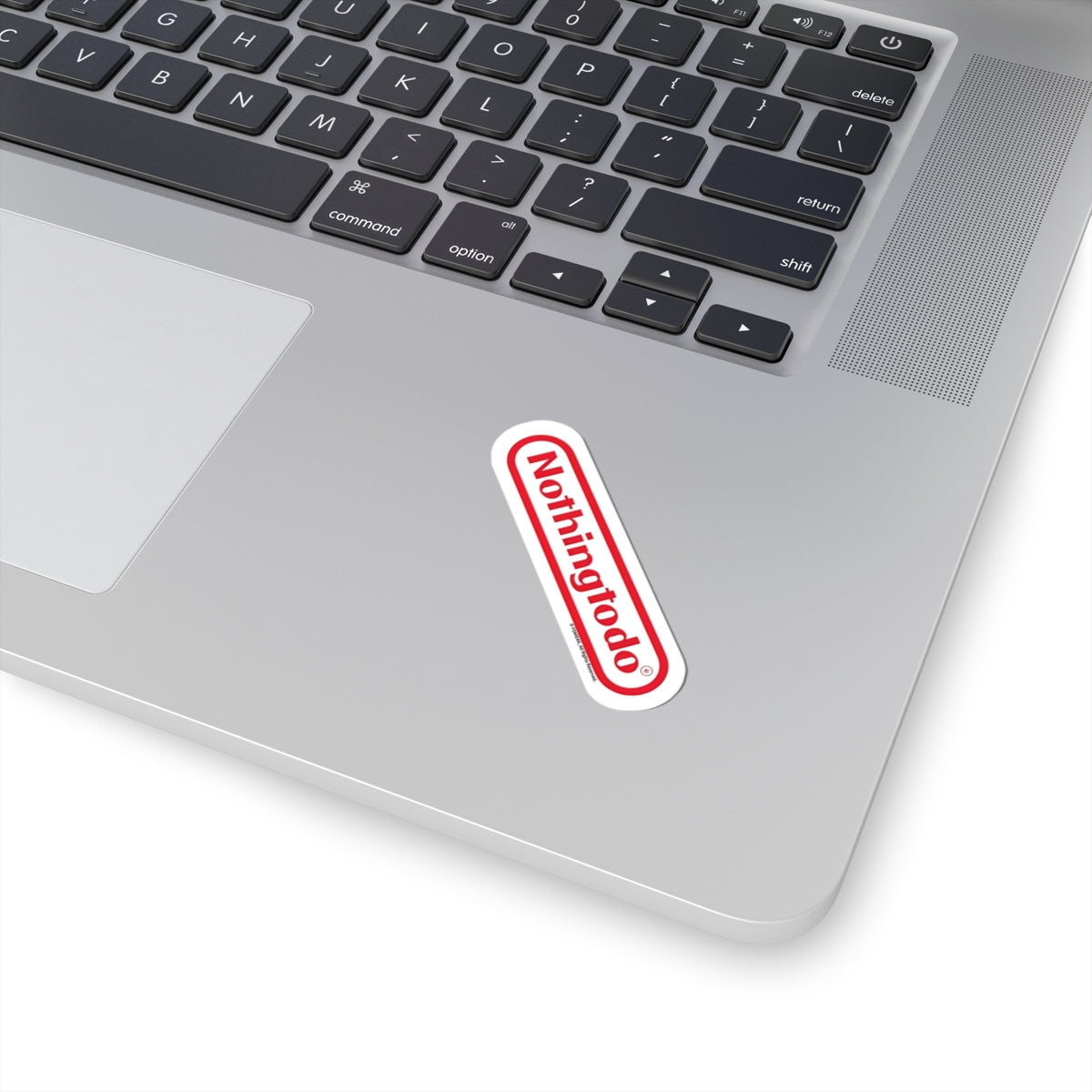 Kiss-Cut Stickers - Nothingtodo Logo