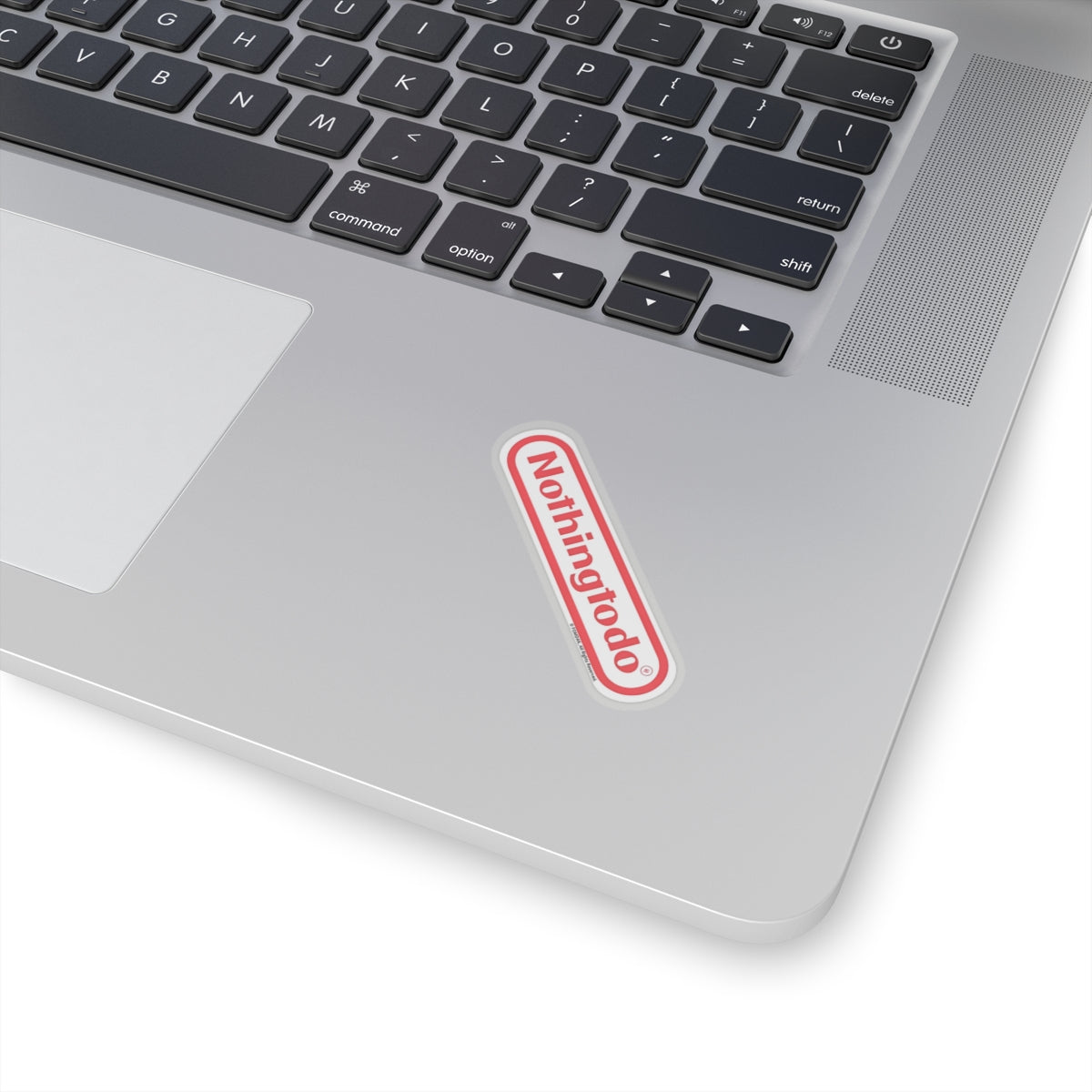 Kiss-Cut Stickers - Nothingtodo Logo