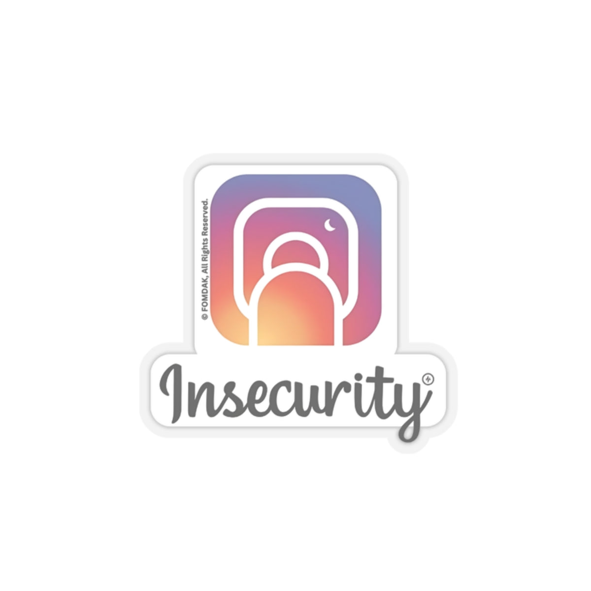 Kiss-Cut Stickers - Insecurity