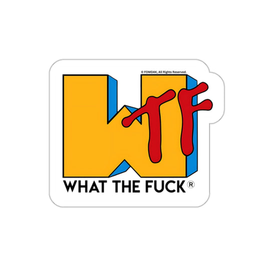 Kiss-Cut Stickers - WTF