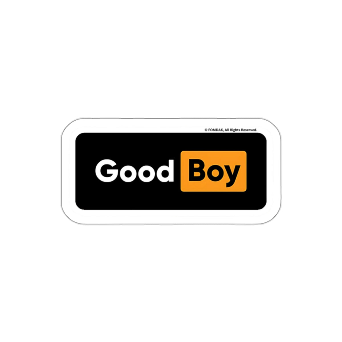 Kiss-Cut Stickers - Good Boy